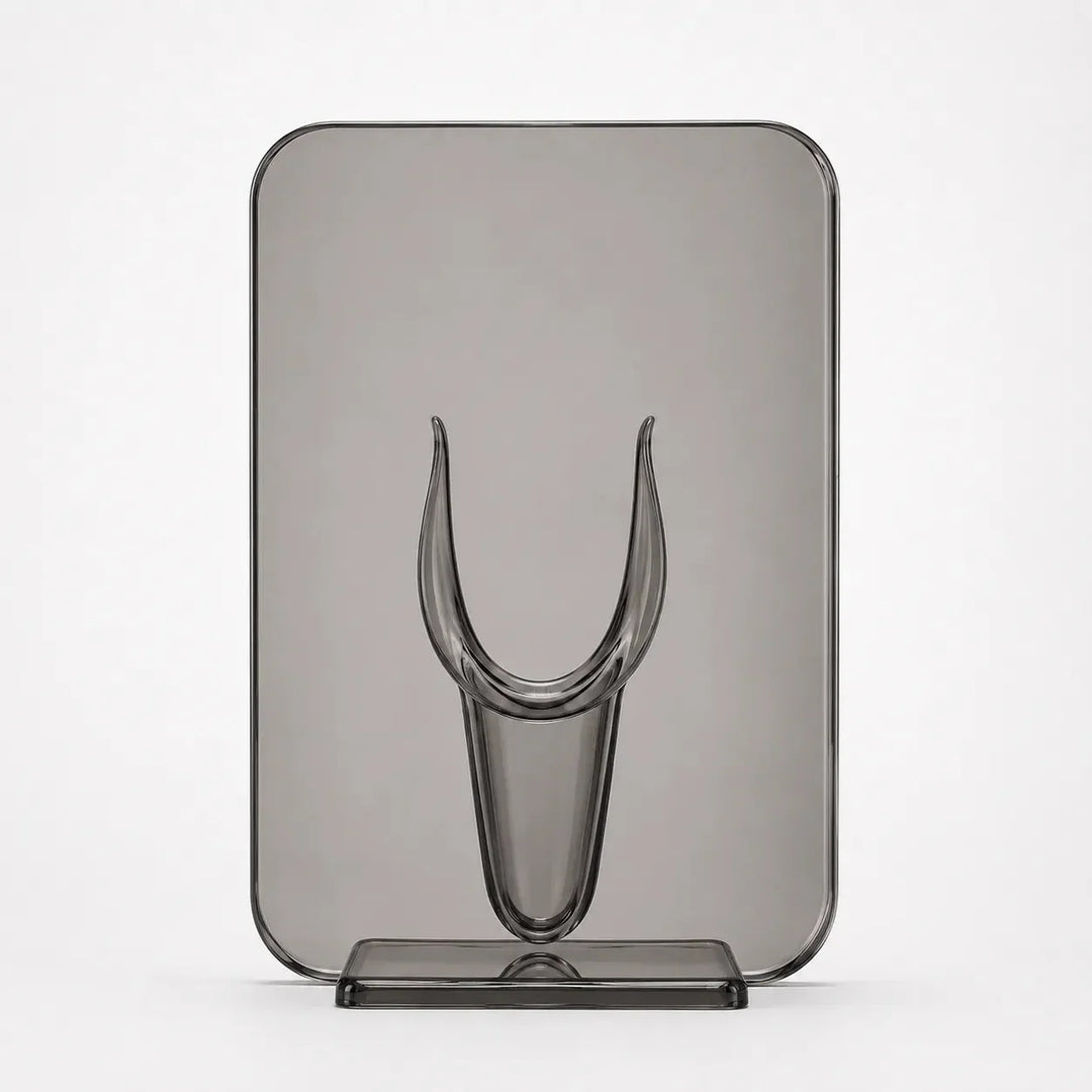 Belavera – Clear Acrylic Frame Vase for Flowers, Modern Picture