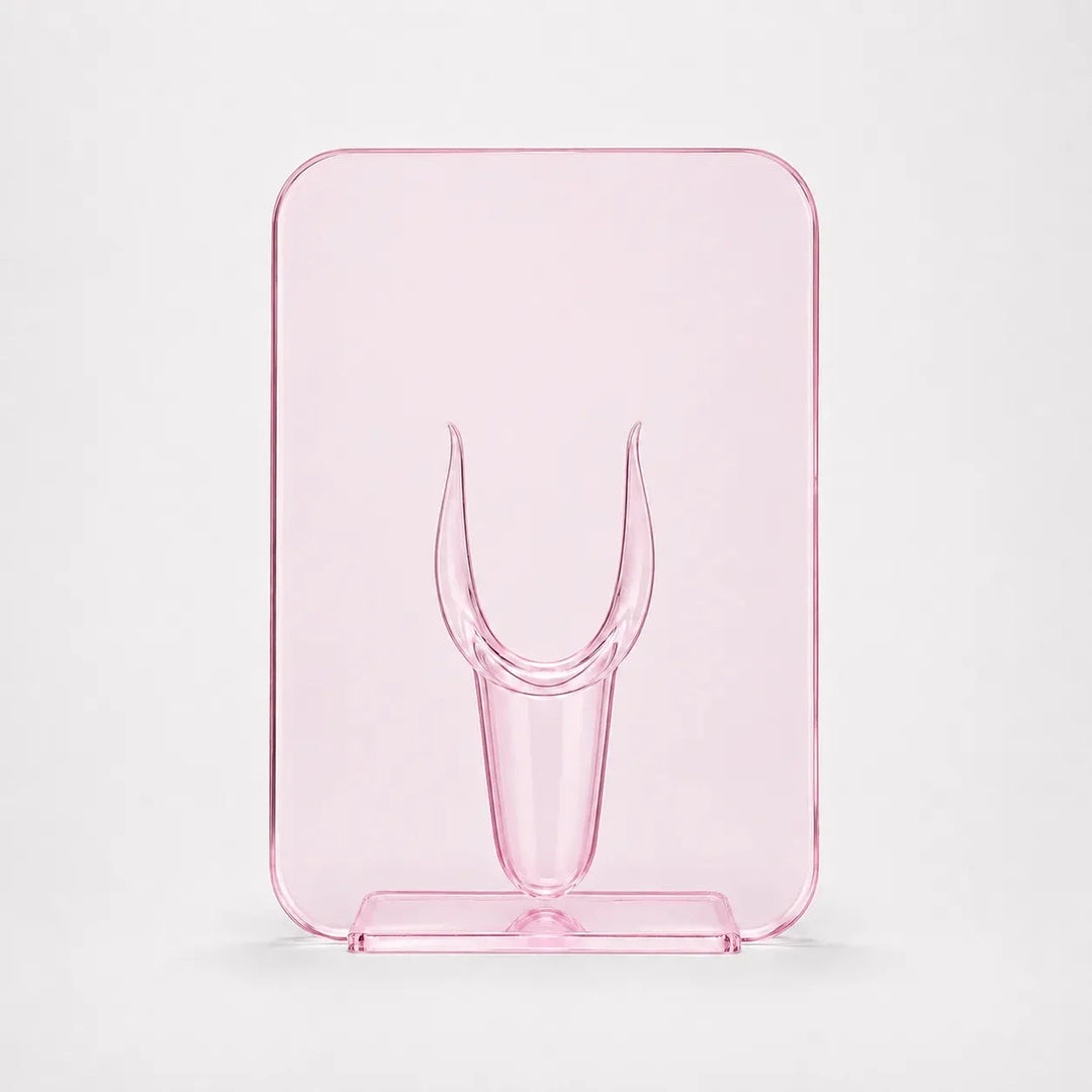 Belavera – Clear Acrylic Frame Vase for Flowers, Modern Picture