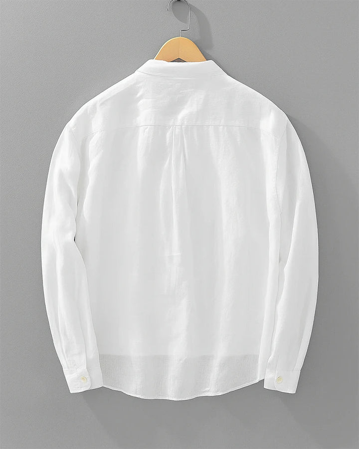ELENA HARPER™  |  BUTTON-DOWN HALF PLACKET SHIRT FOR MEN