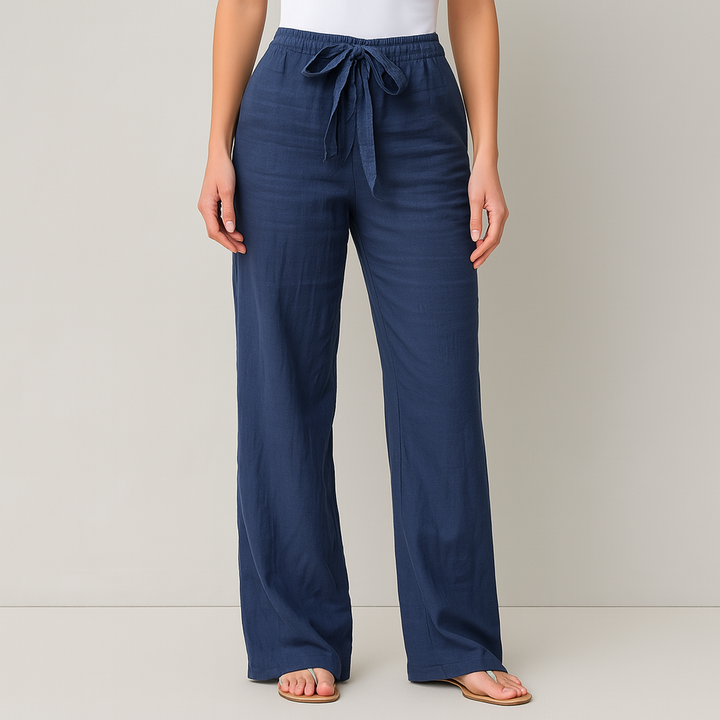 Nads Women's Linen Pants - Elena Harper