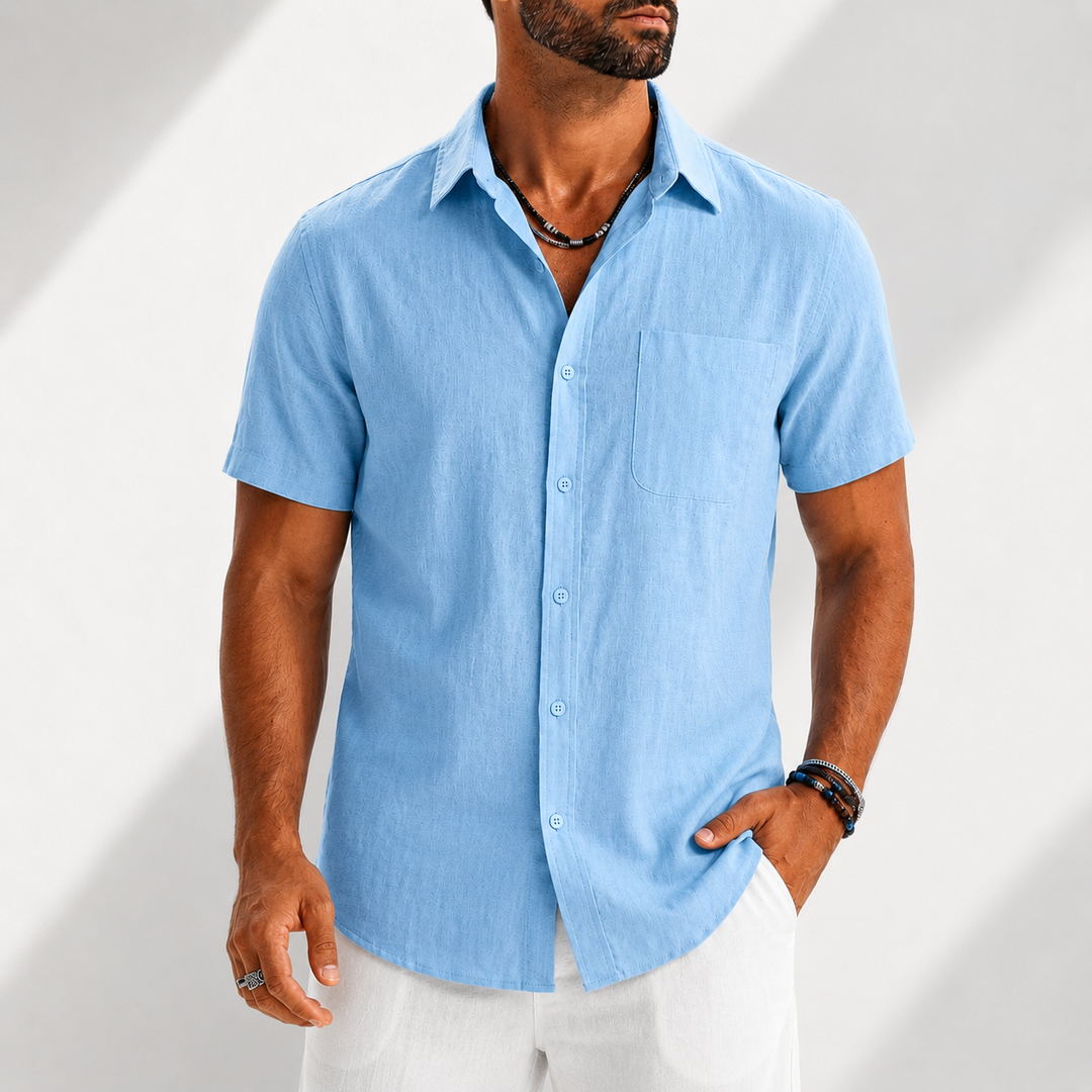 ELENA HARPER™  |  CASUAL BUTTON-UP SHIRT FOR MEN