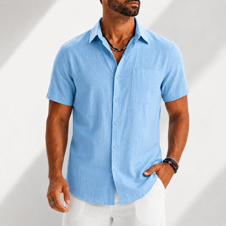 ELENA HARPER™  |  CASUAL BUTTON-UP SHIRT FOR MEN