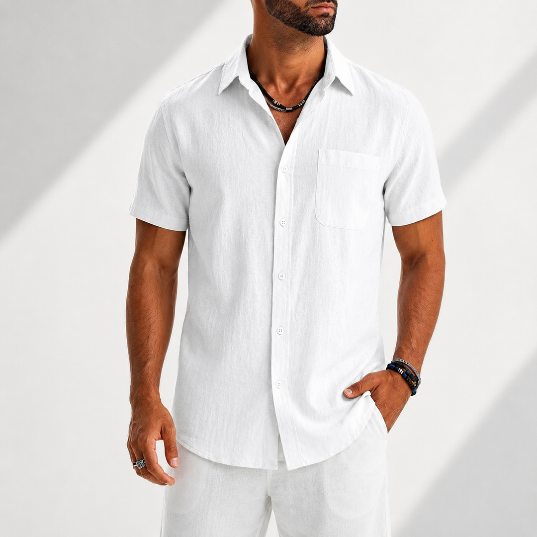 ELENA HARPER™  |  CASUAL BUTTON-UP SHIRT FOR MEN