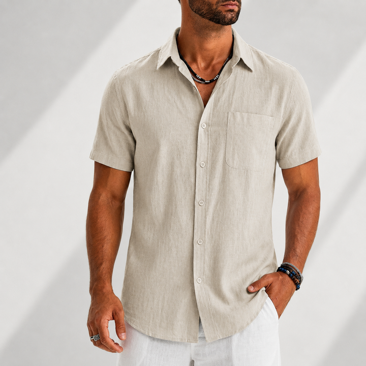 ELENA HARPER™  |  CASUAL BUTTON-UP SHIRT FOR MEN