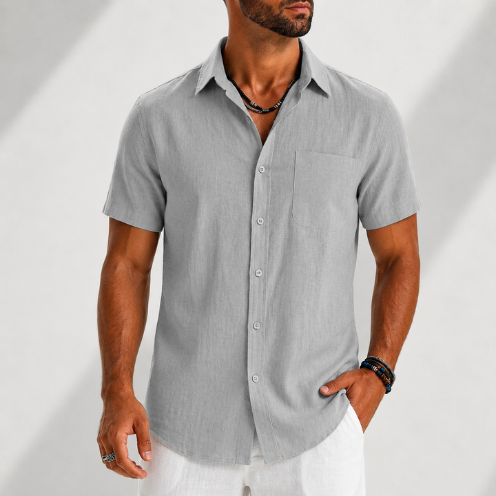 ELENA HARPER™  |  CASUAL BUTTON-UP SHIRT FOR MEN