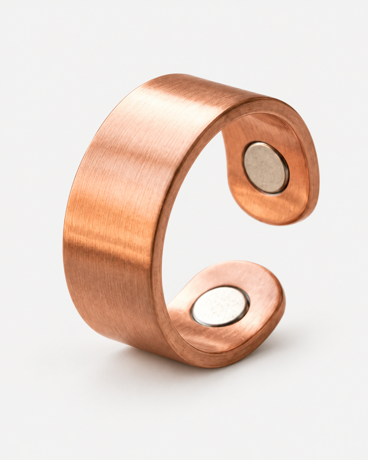 Hammered Adjustable Ring For Men