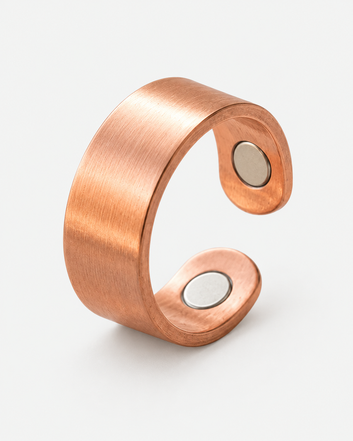 Hammered Adjustable Ring For Men