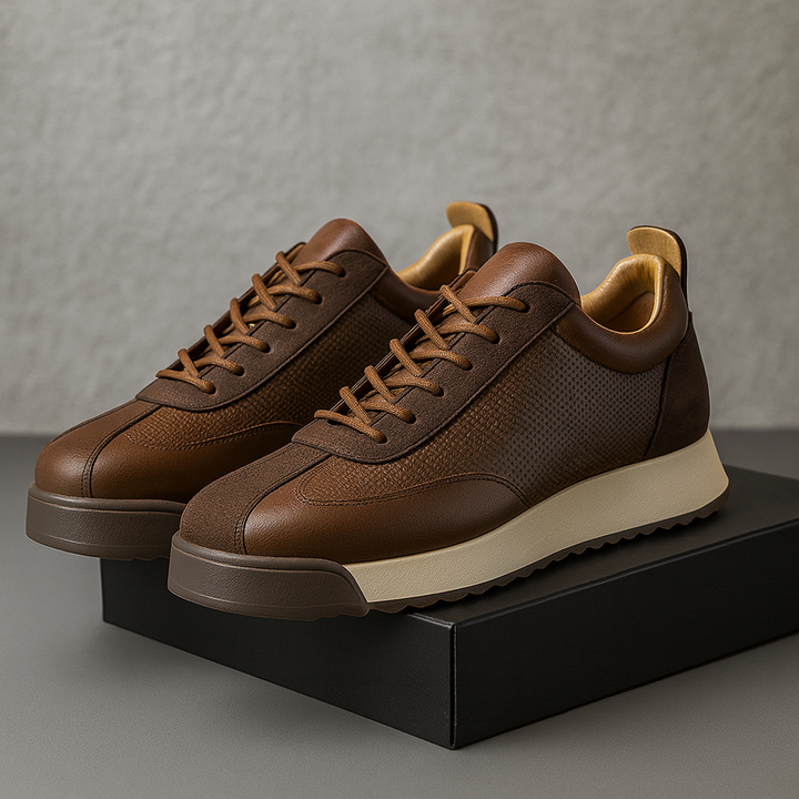 Elegant Leather Shoes for Men - Elena Harper