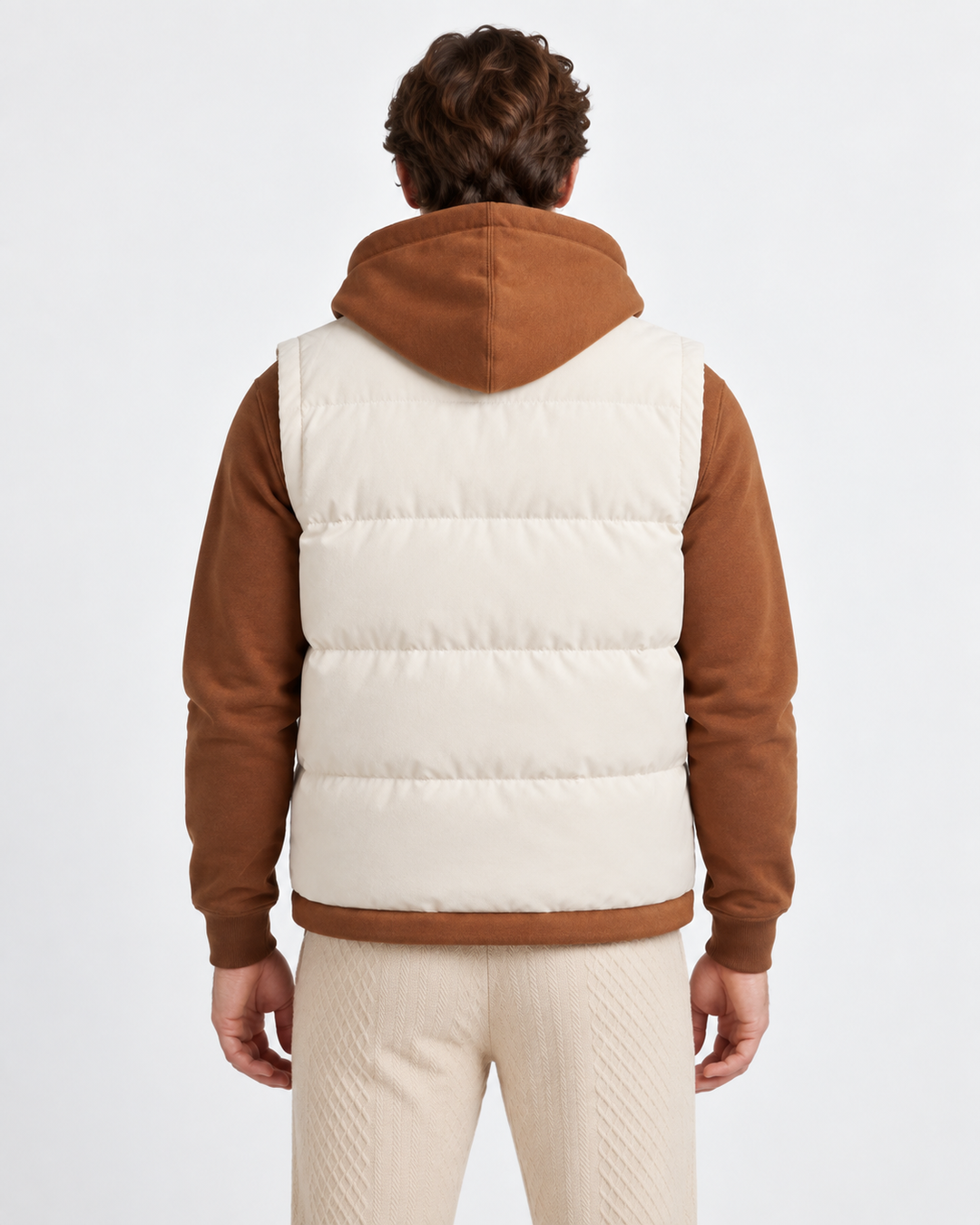 Quilted Padded Gilet for Men
