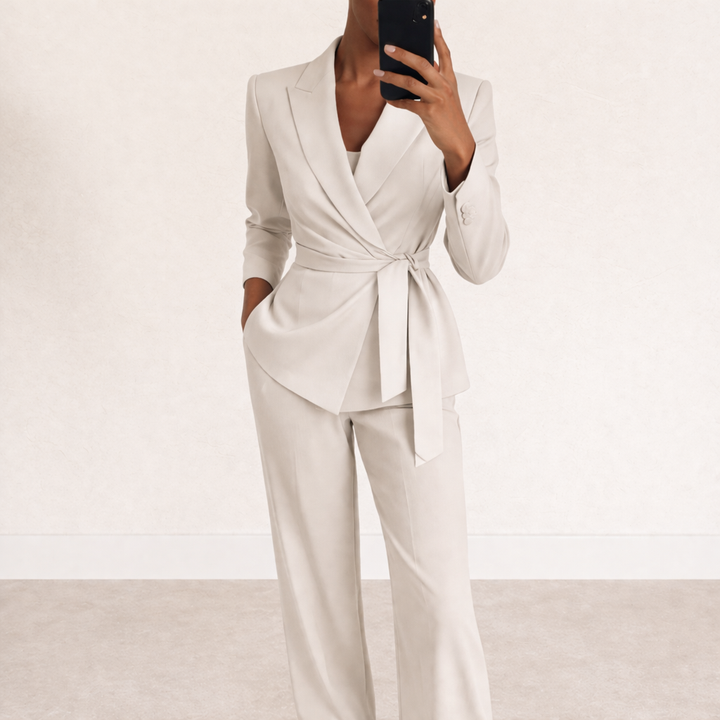 Weronika Elegant Two-Piece Set, view 2 - Elena Harper