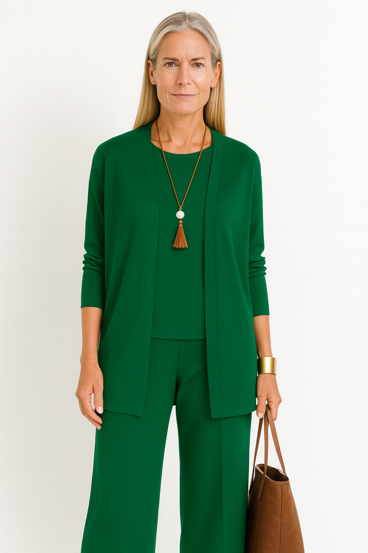 Elena | Elegant Three Piece Set with Coordinated Layers for Women