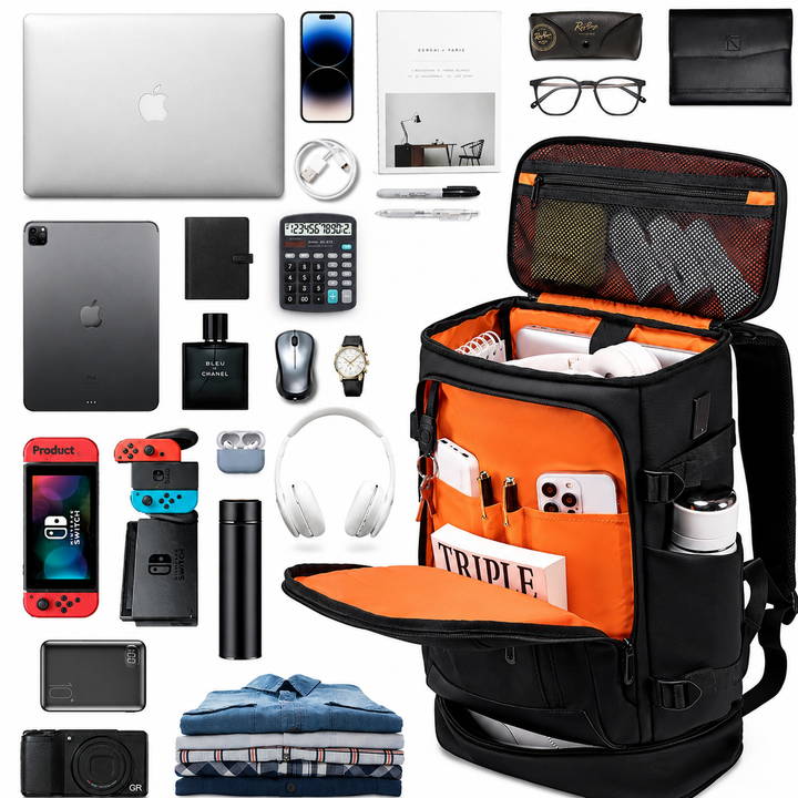 Multifunctional Travel Bag with Large Capacity, view 3 - Elena Harper