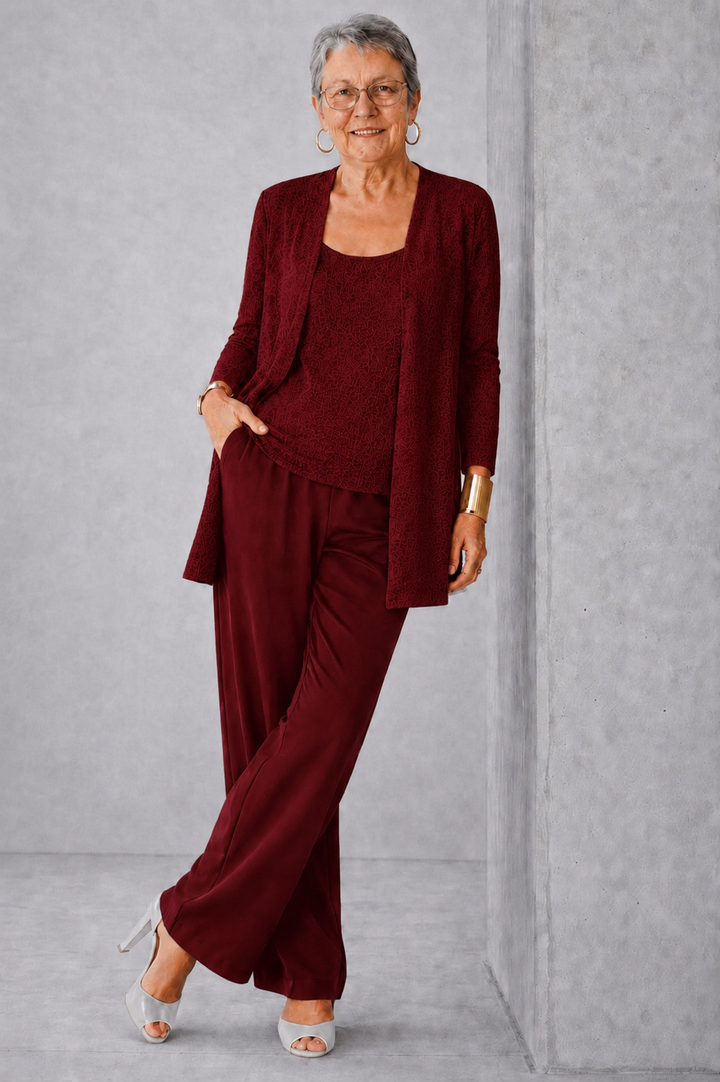 Luna Elegant Three-Piece Set - Elena Harper
