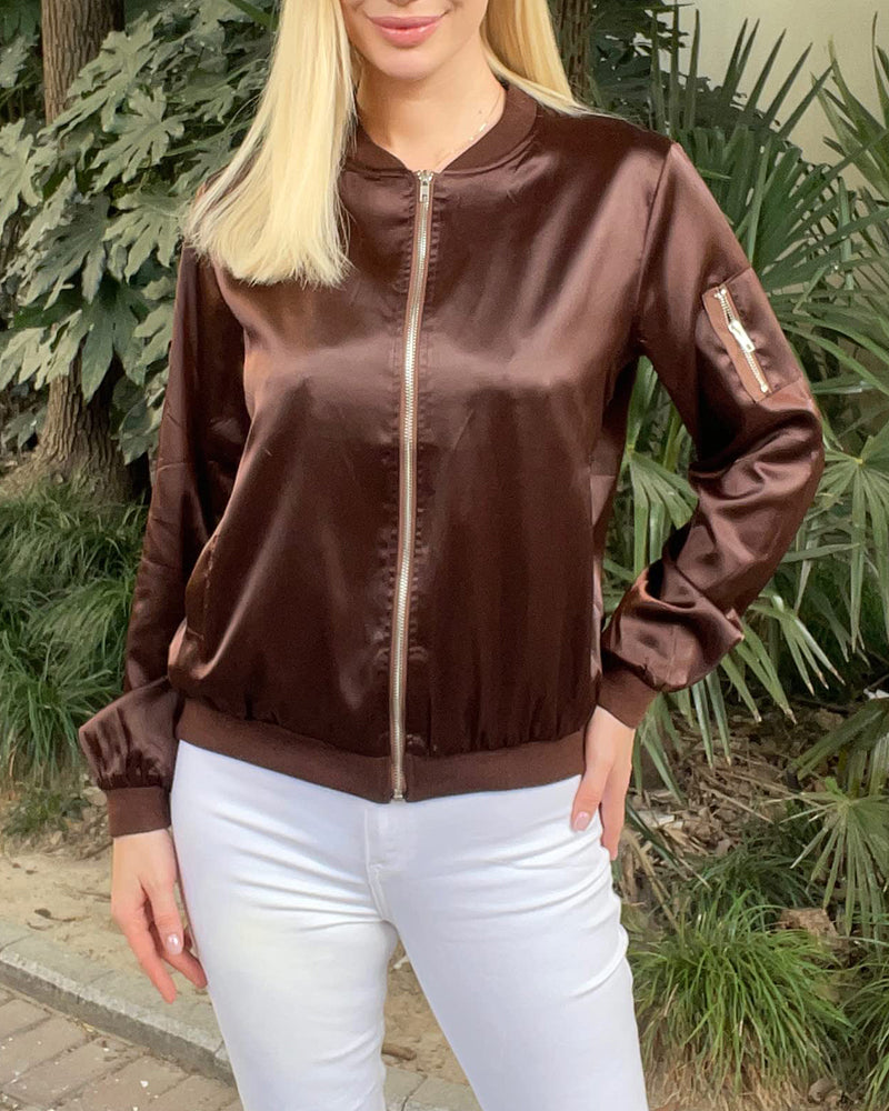 Women's Zip Jacket Casual Style and Everyday Comfort