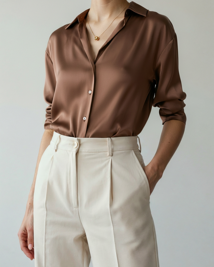 Classic Chic Shirt, view 2 - Elena Harper