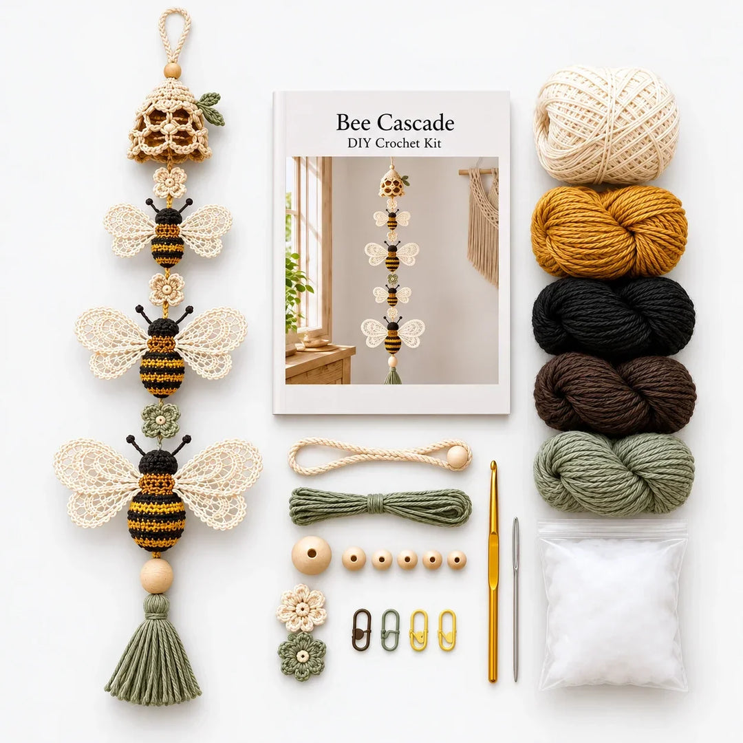 Bloomweave Hummingbird And Flower Crochet Hanging Kit - Elena Harper