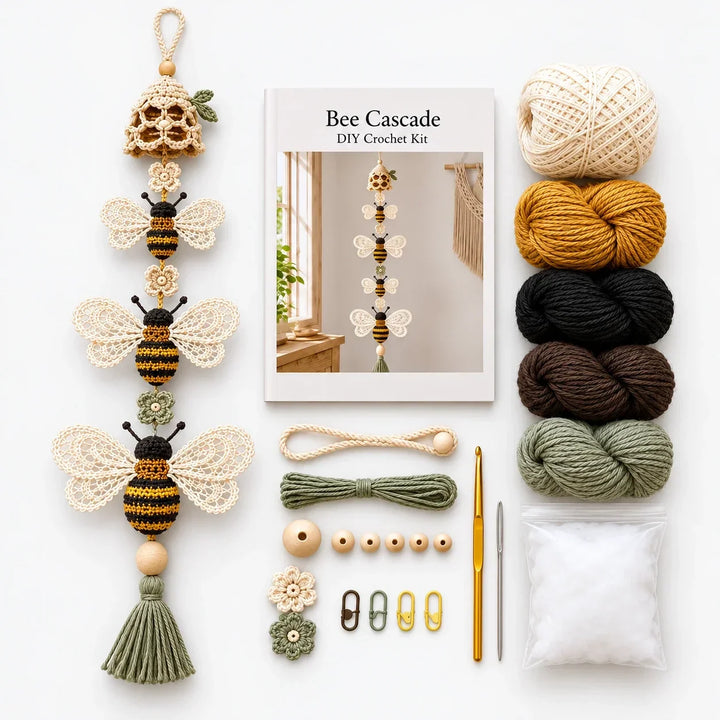 Bloomweave Hummingbird And Flower Crochet Hanging Kit - Elena Harper