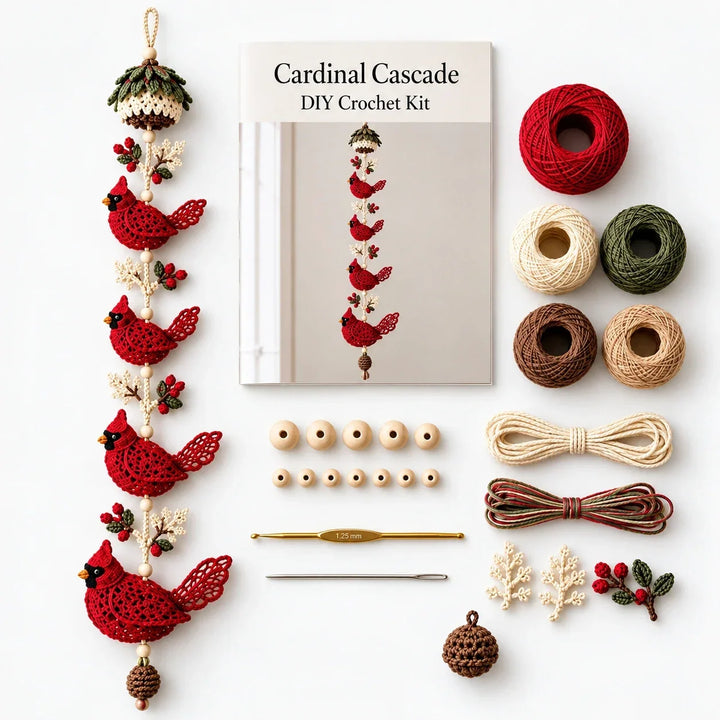 Bloomweave Hummingbird And Flower Crochet Hanging Kit - Elena Harper