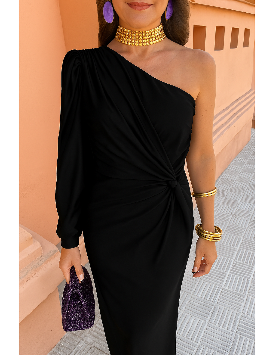 Alaysia Elegant Maxi Dress - Elena Harper