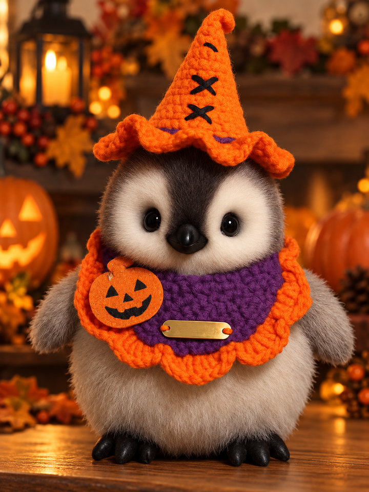 Halloween Penguin Character Decorations