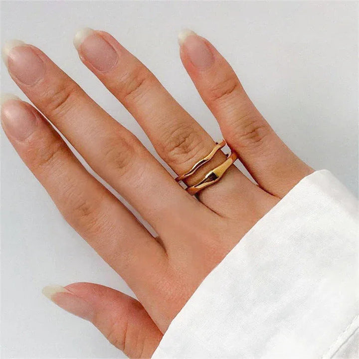 Dianne Stylish Stacking Ring - Elena Harper