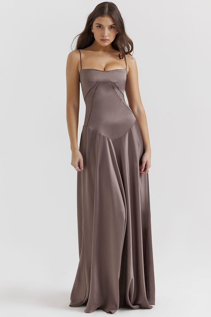 NOELLE - BUSTIER GOWN