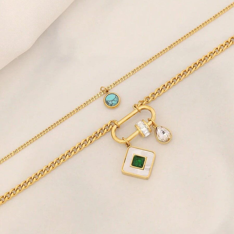 Vintage Bohemian Pendant Necklace