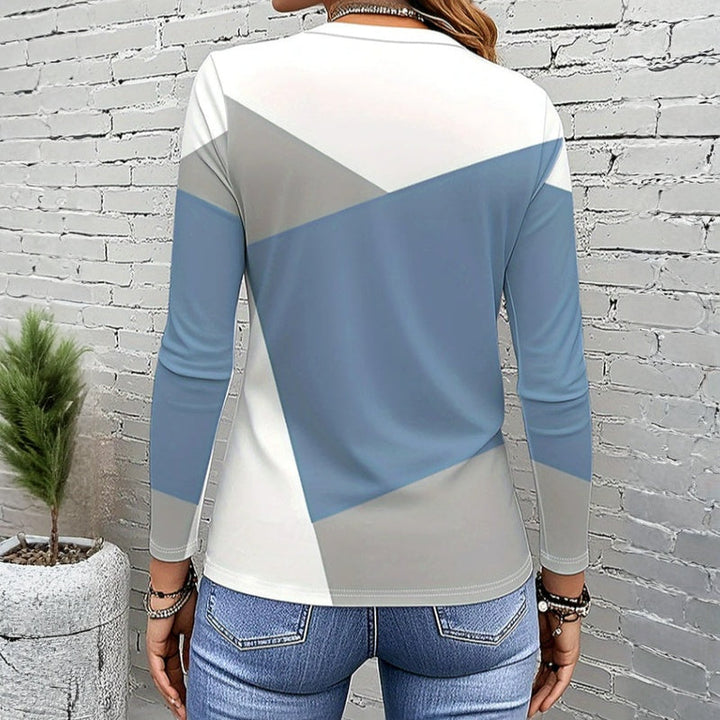 Casual Color Block T-Shirt
