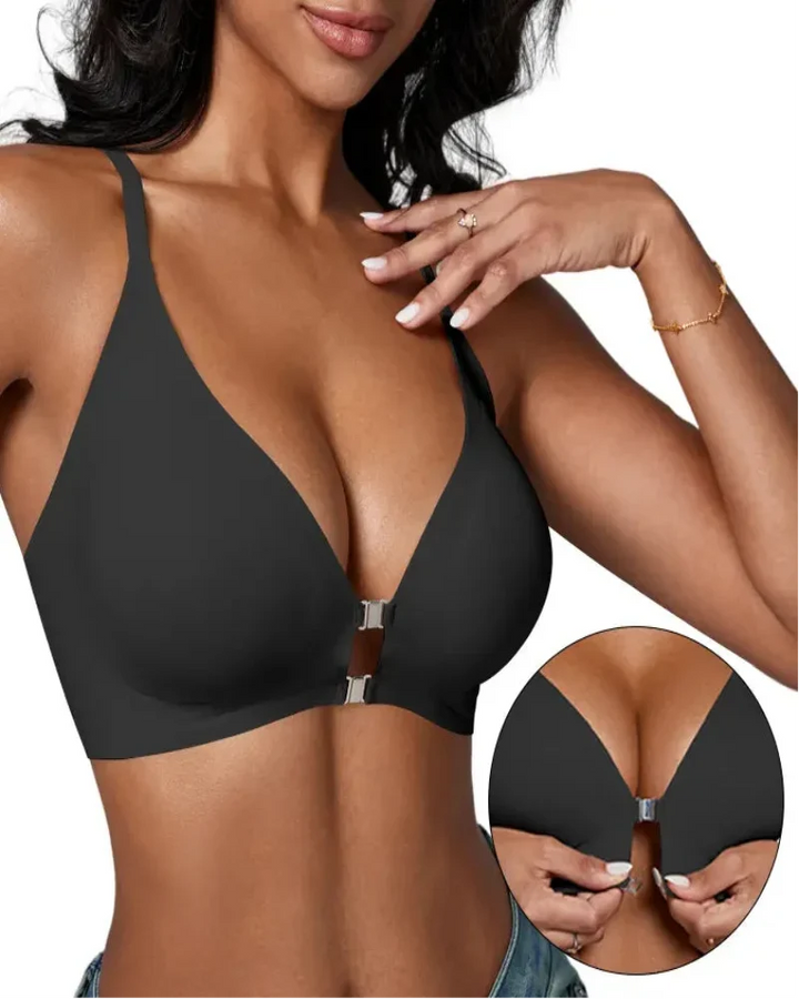 JellyForma™ Magnetic Front Closure Wirefree Support Bra