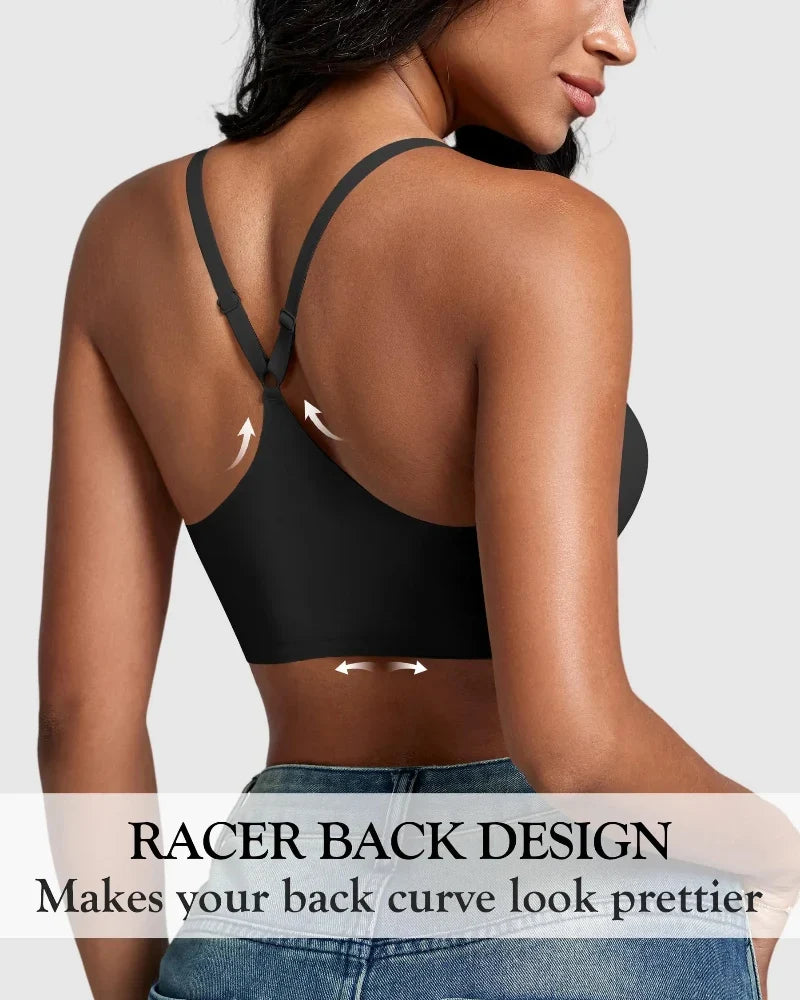 JellyForma™ Magnetic Front Closure Wirefree Support Bra