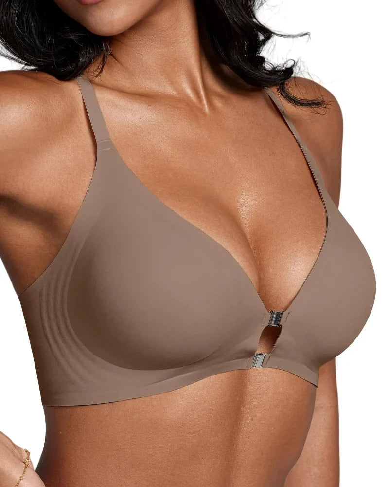 JellyForma™ Magnetic Front Closure Wirefree Support Bra