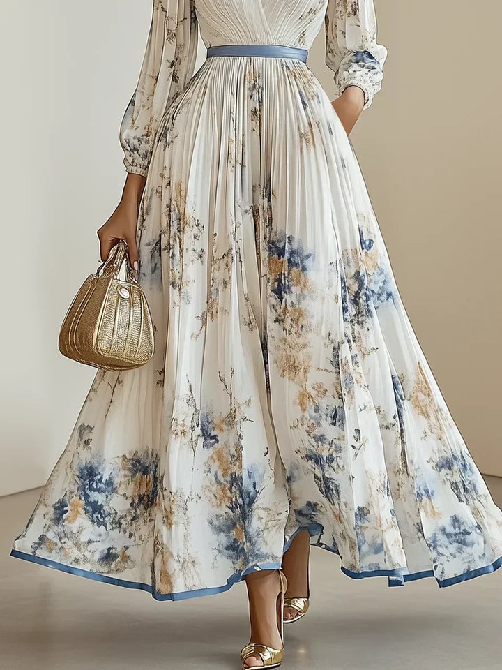Bristol Floral Patchwork Bohemian Maxi Dress - Elena Harper
