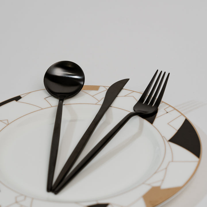 Elite Cutlery Set Stylish and Durable Tableware - Elena Harper