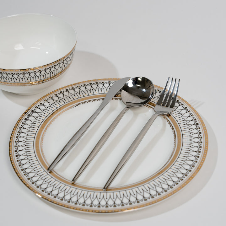 Elite Cutlery Set Stylish and Durable Tableware - Elena Harper