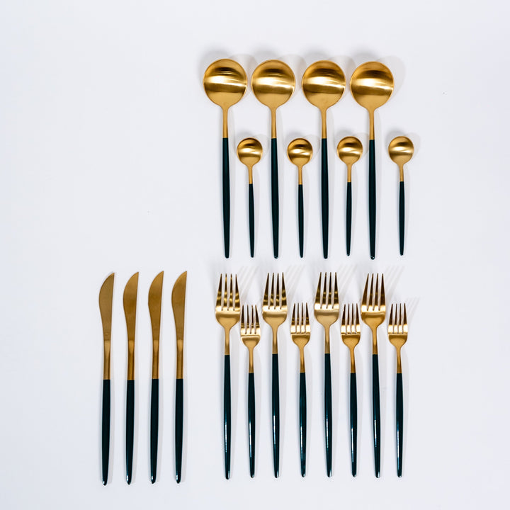 Elite Cutlery Set Stylish and Durable Tableware - Elena Harper
