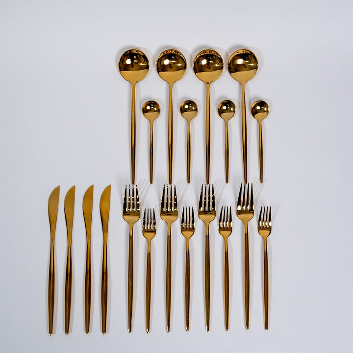 Elite Cutlery Set Stylish and Durable Tableware - Elena Harper