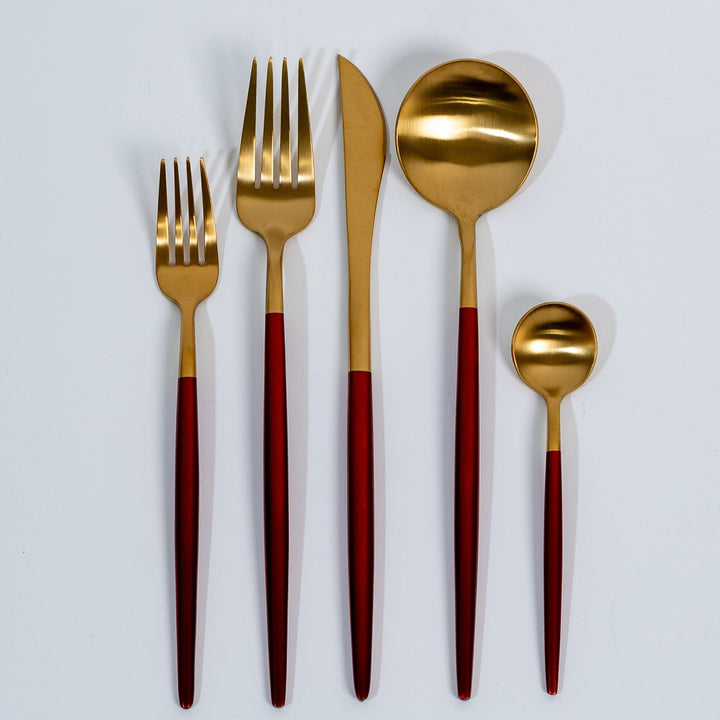 Elite Cutlery Set Stylish and Durable Tableware - Elena Harper
