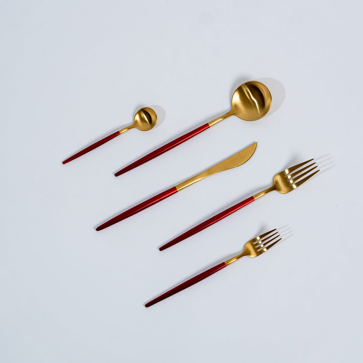 Elite Cutlery Set Stylish and Durable Tableware - Elena Harper