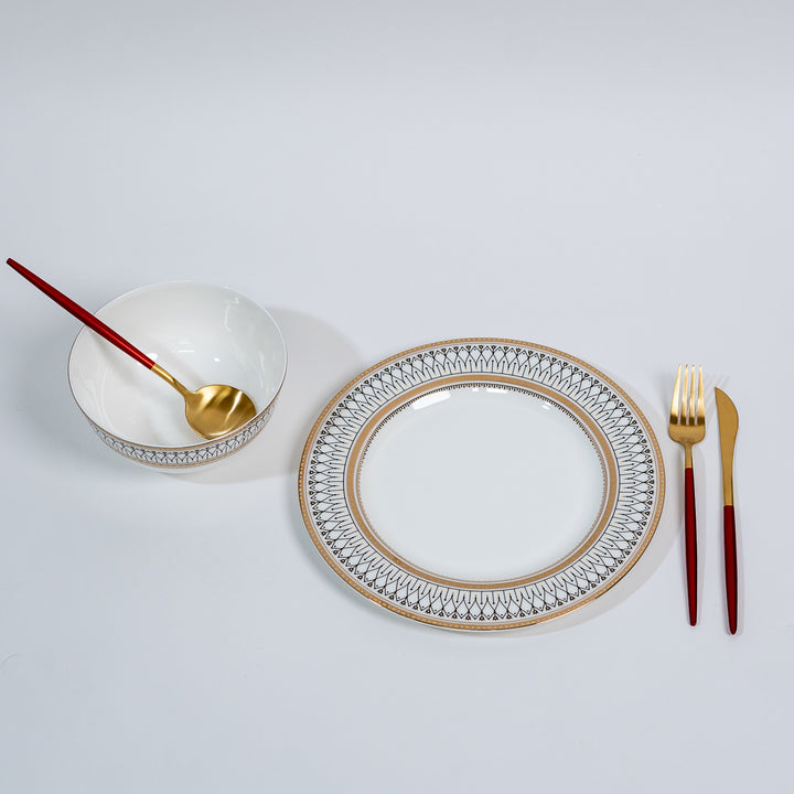 Elite Cutlery Set Stylish and Durable Tableware - Elena Harper