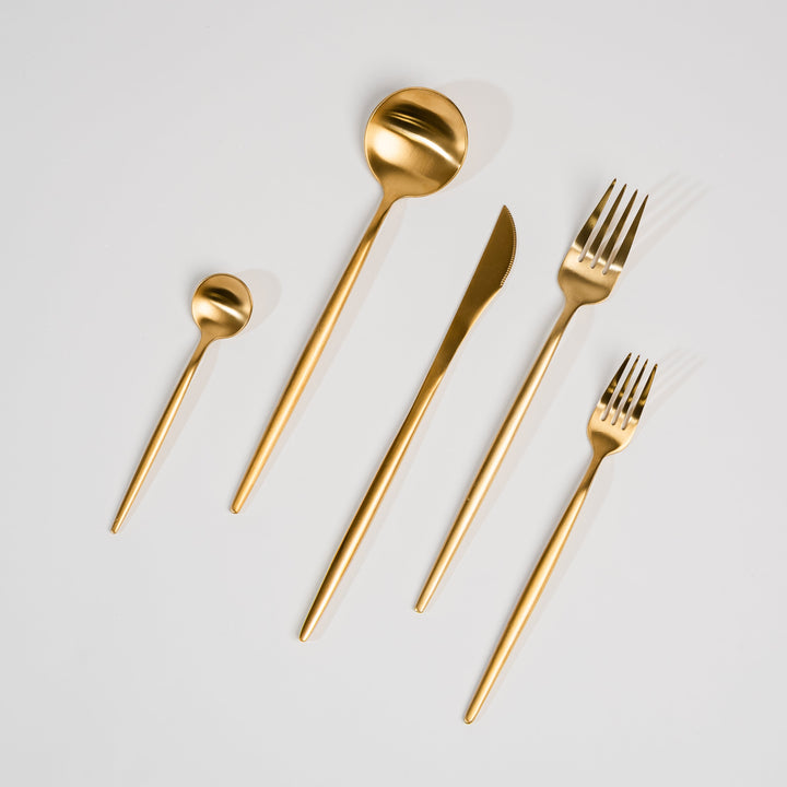 Elite Cutlery Set Stylish and Durable Tableware, view 2 - Elena Harper