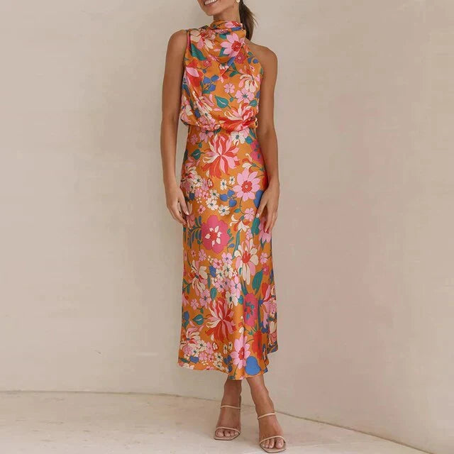 Women's Floral Maxi Dress Veronica, view 5 - Elena Harper