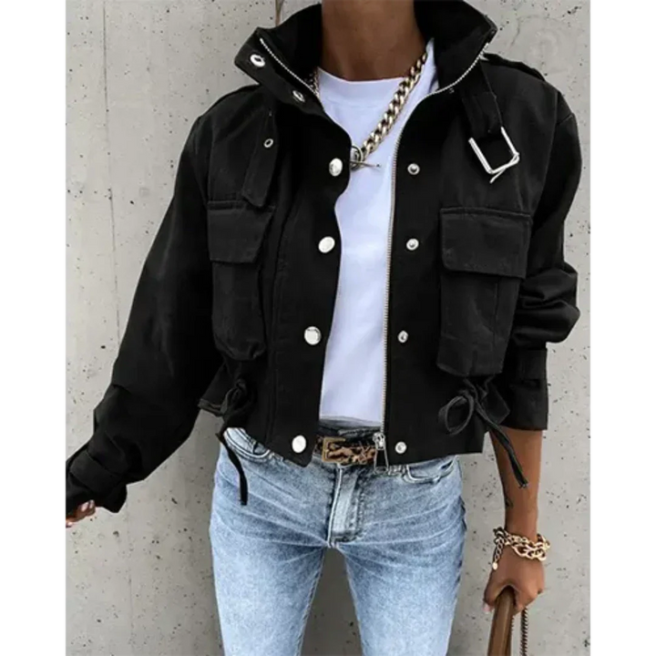 Women's Casual Short Jacket - Elena Harper