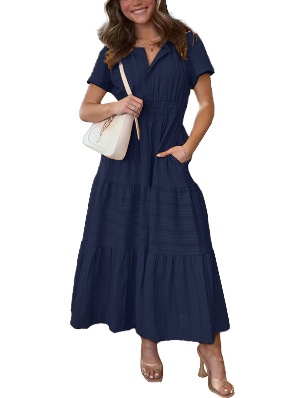 Women's Summer Boho Maxi Dress – Abby