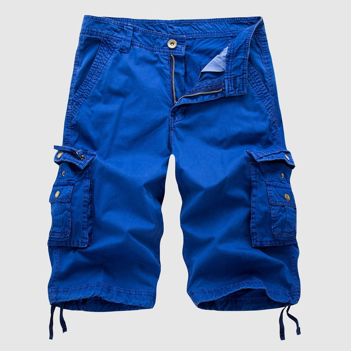 Men's Durable Knee-Length Cargo Shorts for Everyday Comfort, view 5 - Elena Harper