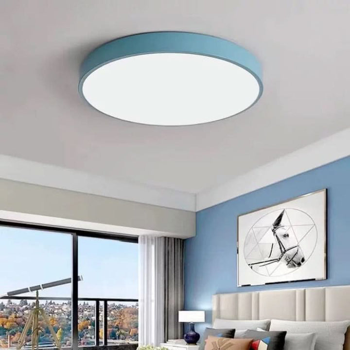 Deckenleuchte | Runde LED-Deckenleuchte | Metall | Eterna