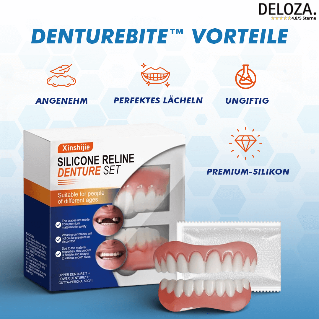 DentureBite™ – For a Naturally Appearing, Confident Smile [50% Off]