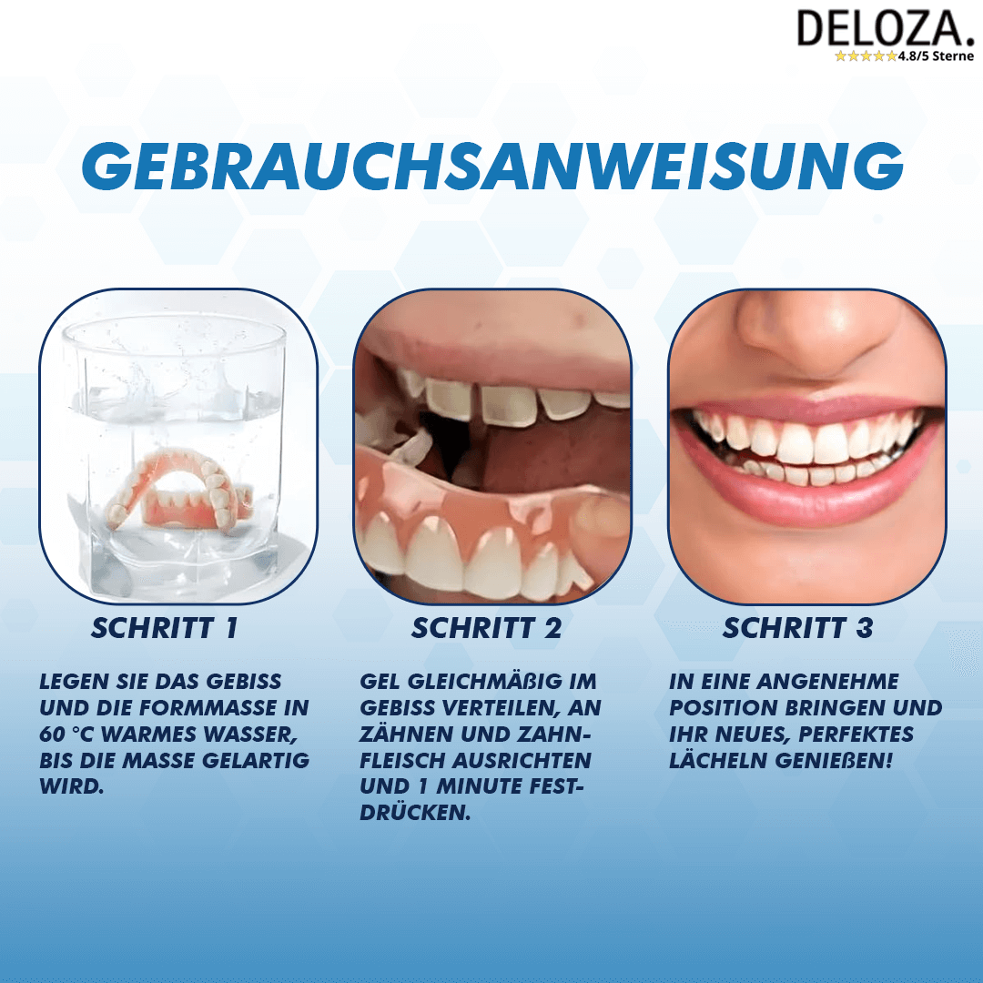DentureBite™ – For a Naturally Appearing, Confident Smile [50% Off]