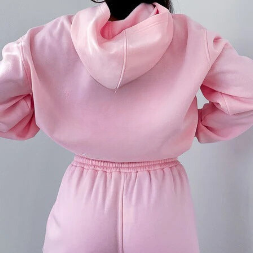 Hooded Set - Tracksuit - Relaxed Jogging Outfit