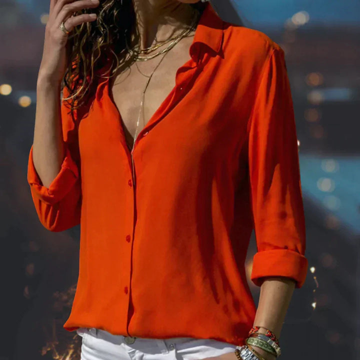 Monika - Women's festive blouse - lightweight and elegant for spring