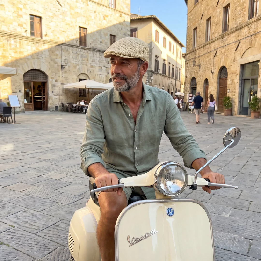 Straw Cap Summer for Men - Elena Harper